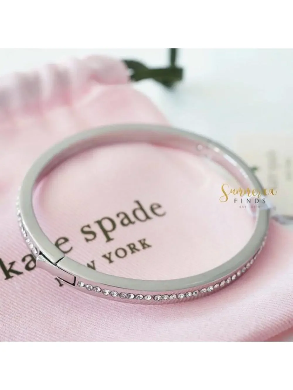 Kate Spade Ring It Up Pave Bangle Bracelet